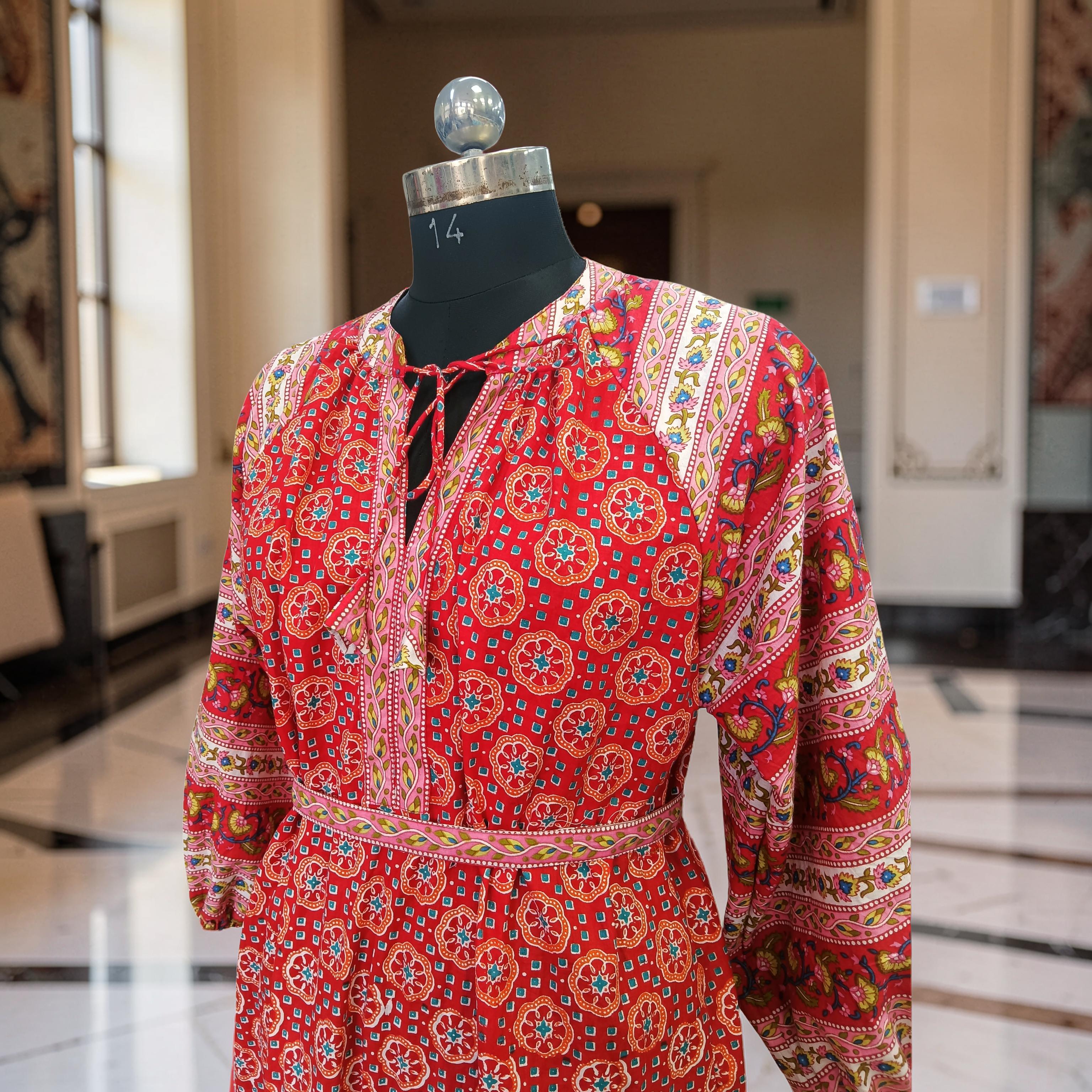 Farah Cotton Dress Jalabiya