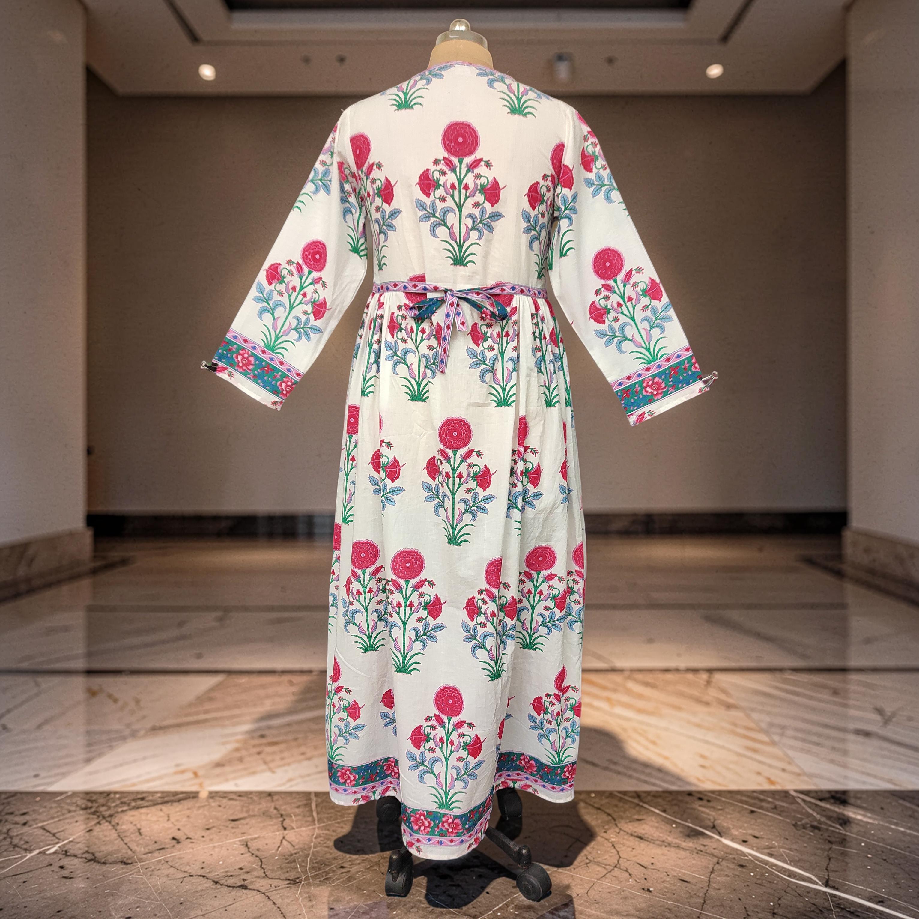 Bhopali Cotton Dress Jalabiya