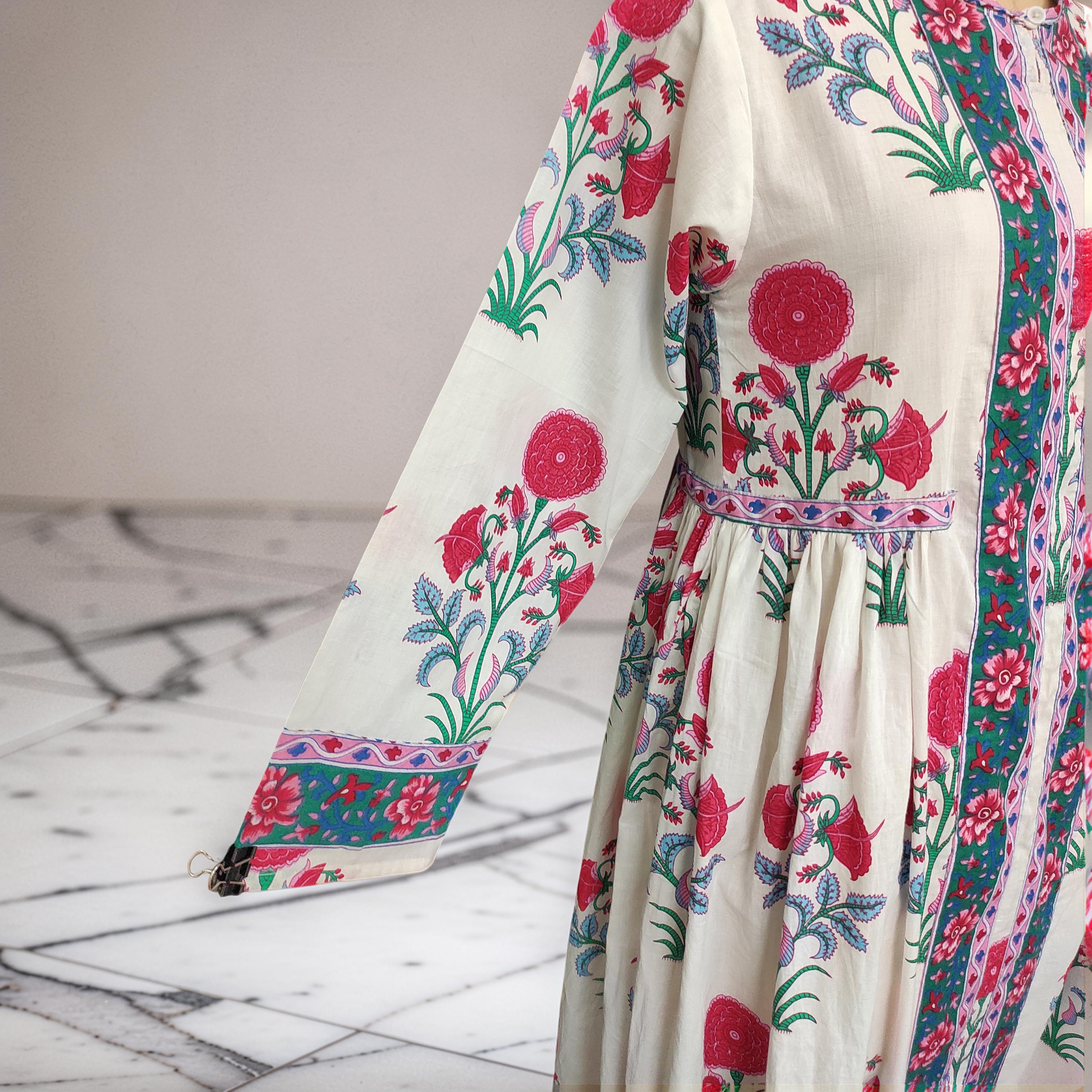 Bhopali Cotton Dress Jalabiya