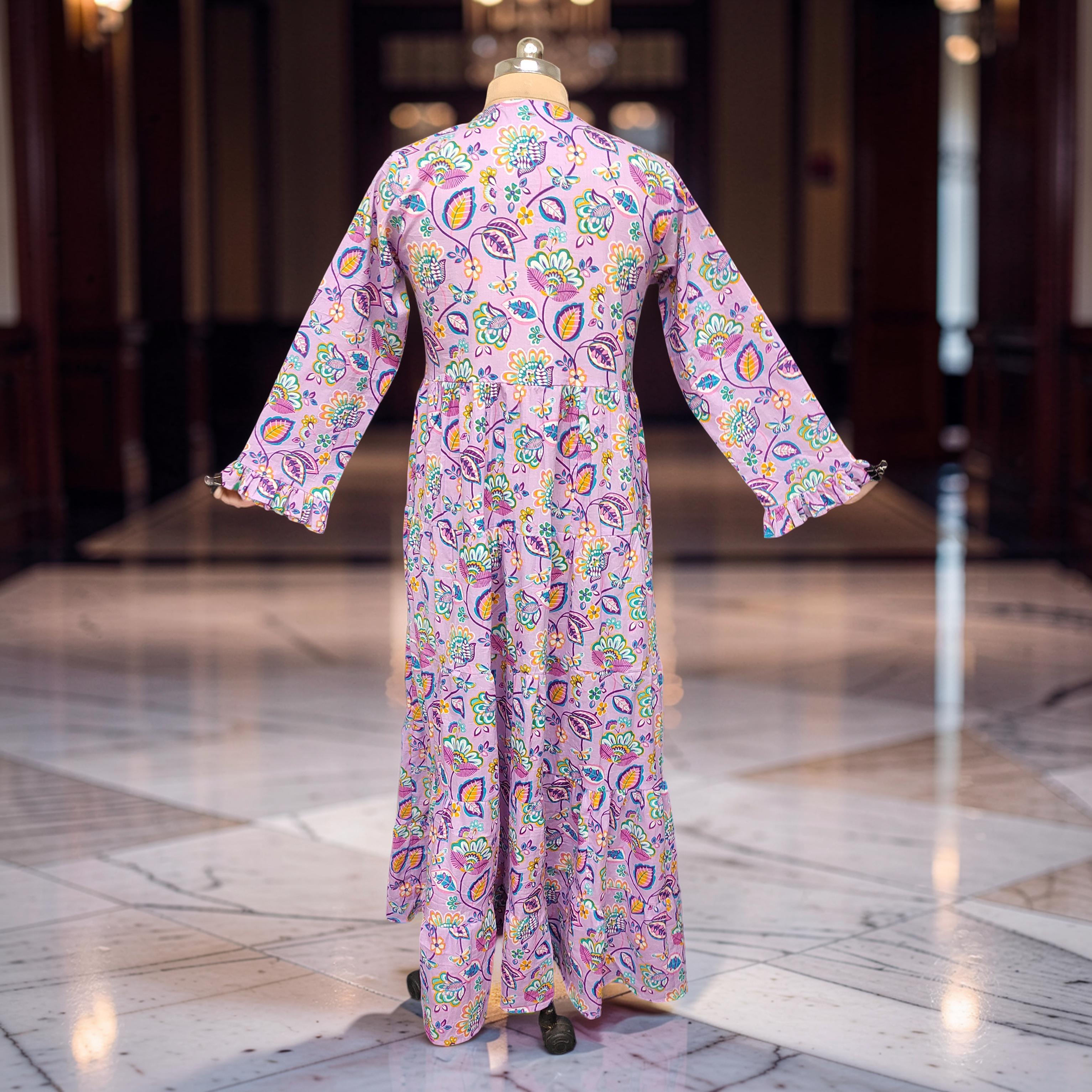 Razia Cotton Dress Jalabiya