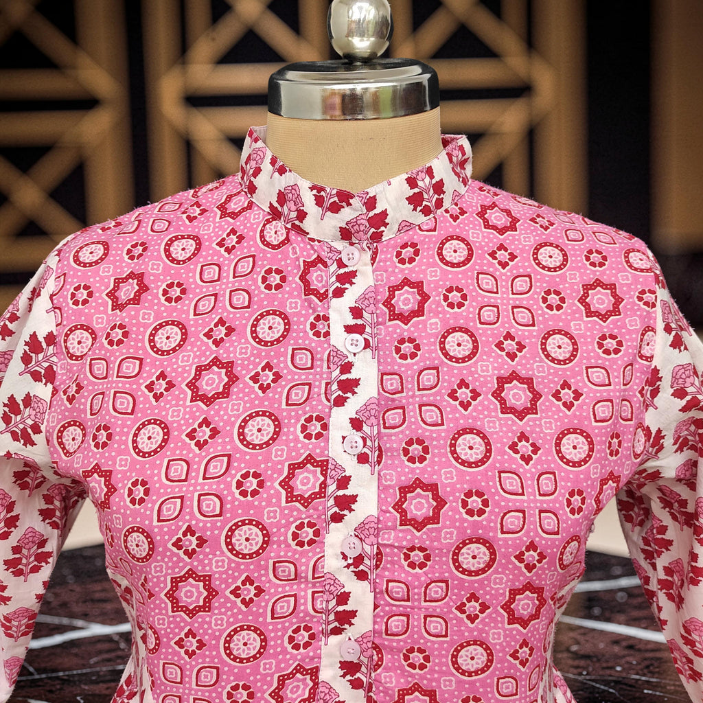 Safia Cotton Dress Jalabiya