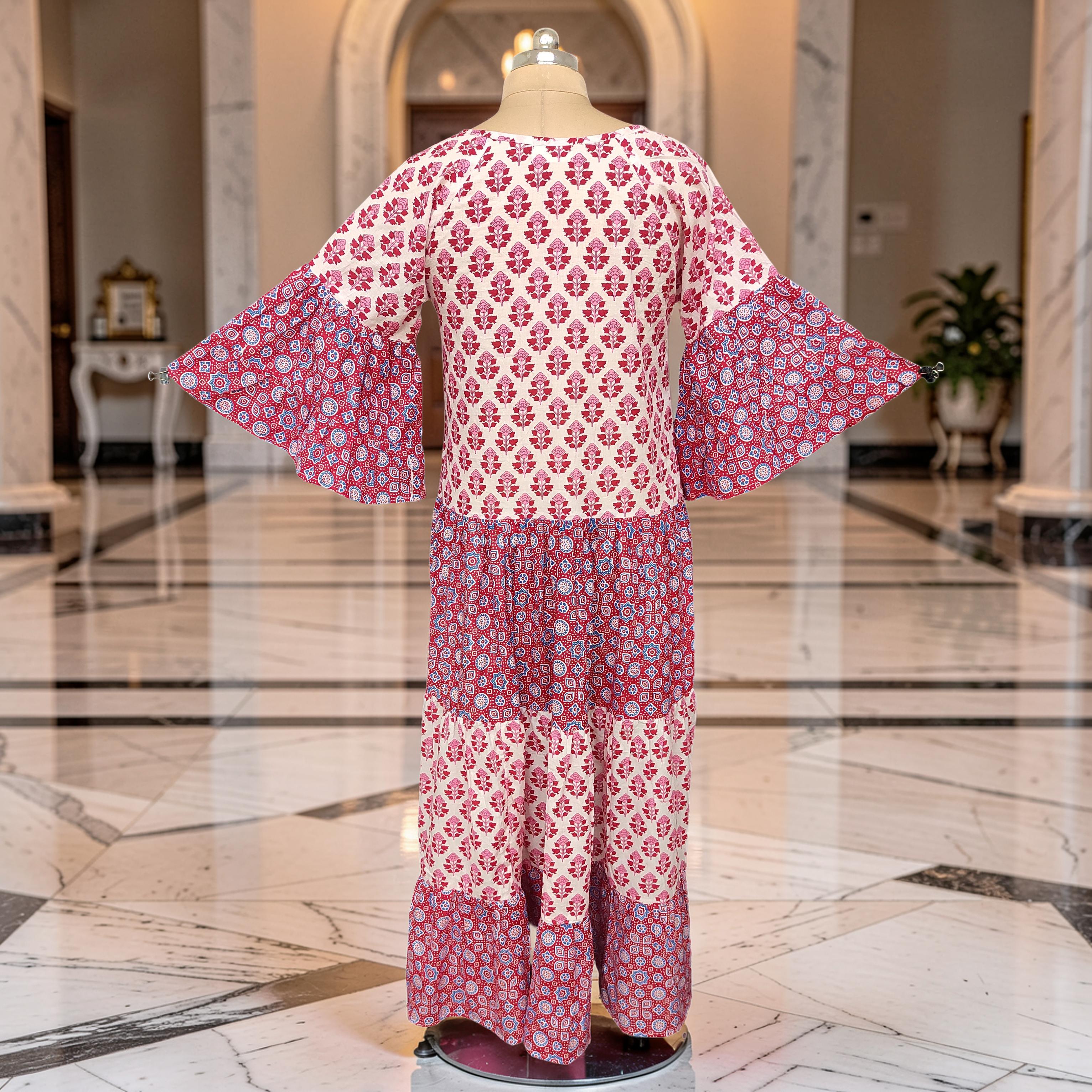 Gaby Cotton Dress Jalabiya