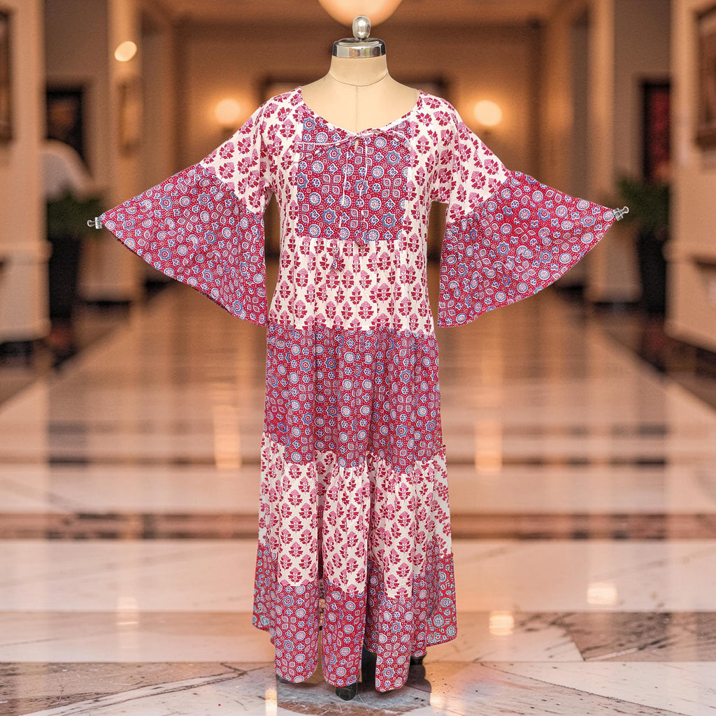 Gaby Cotton Dress Jalabiya