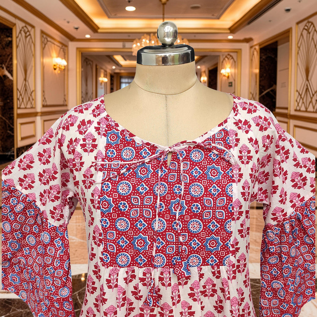 Gaby Cotton Dress Jalabiya