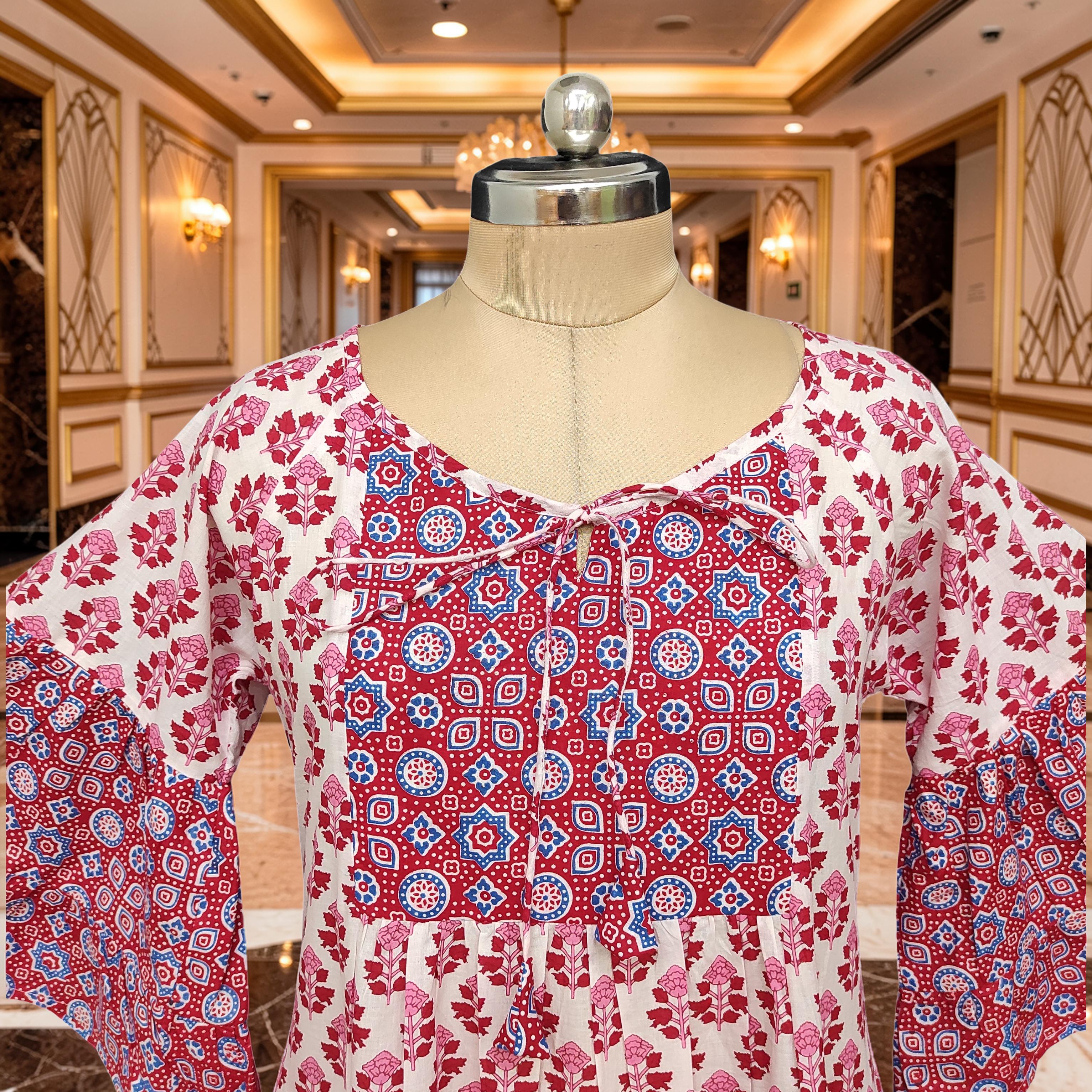 Gaby Cotton Dress Jalabiya