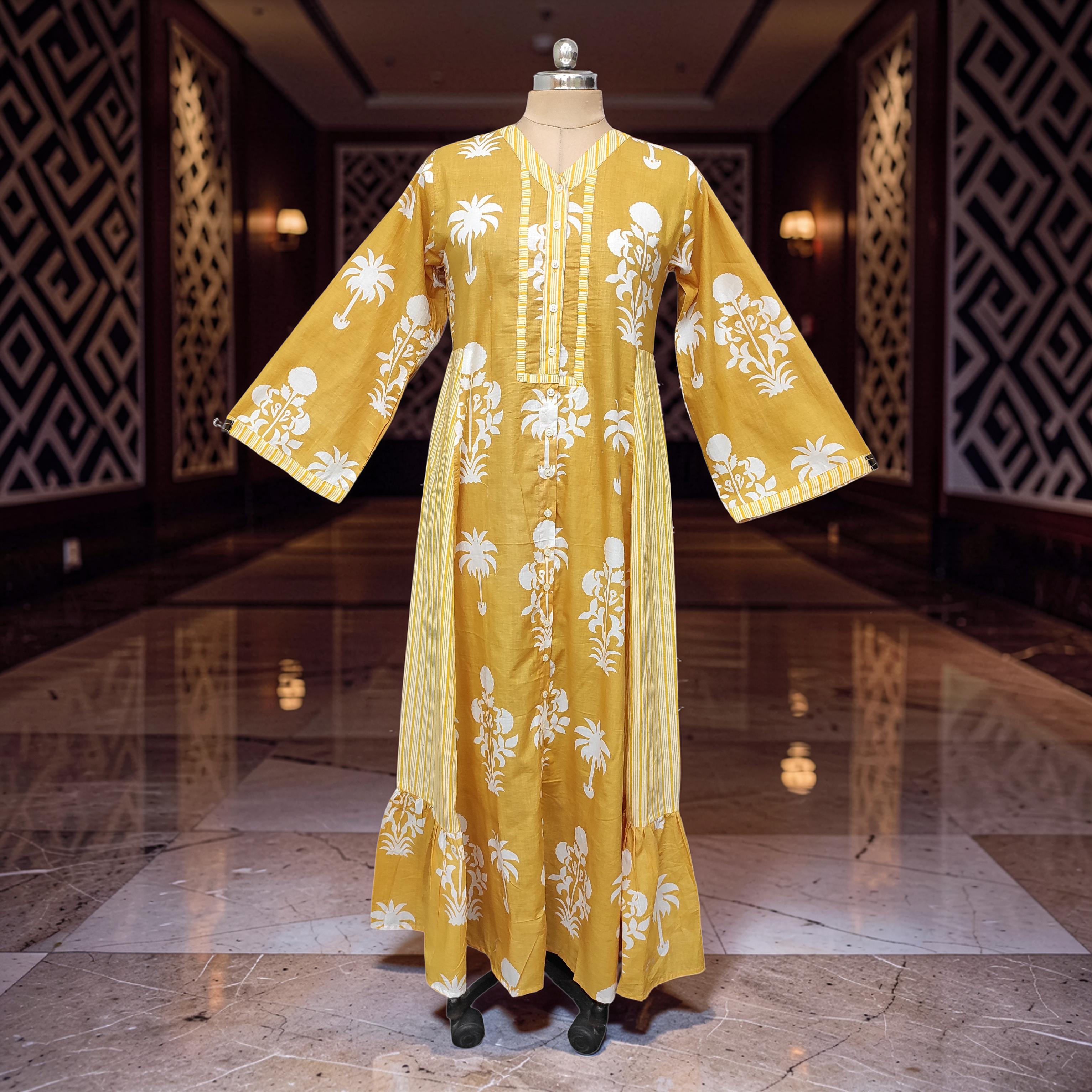 Tulip Cotton Dress Jalabiya