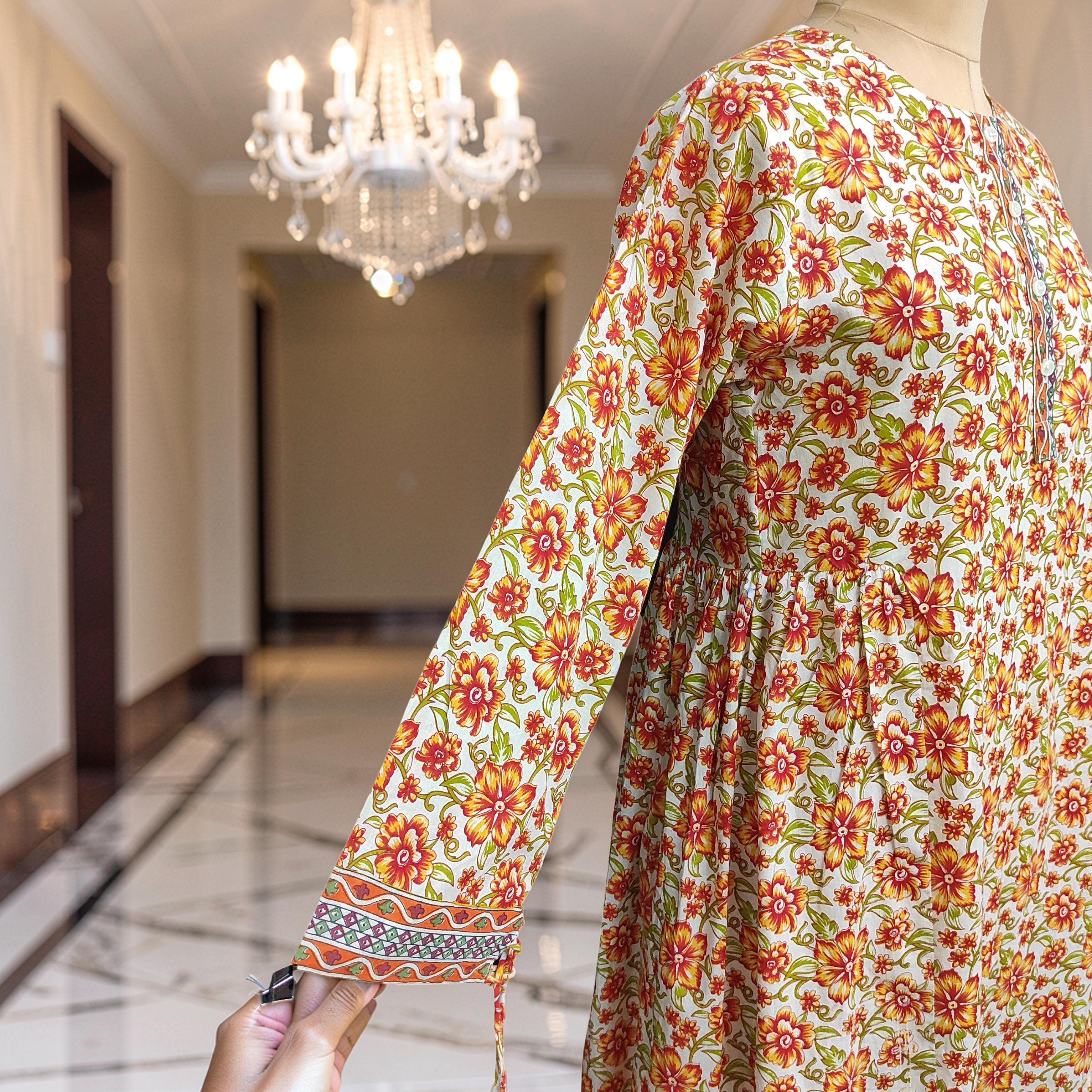 Jasmine Cotton Dress Jalabiya