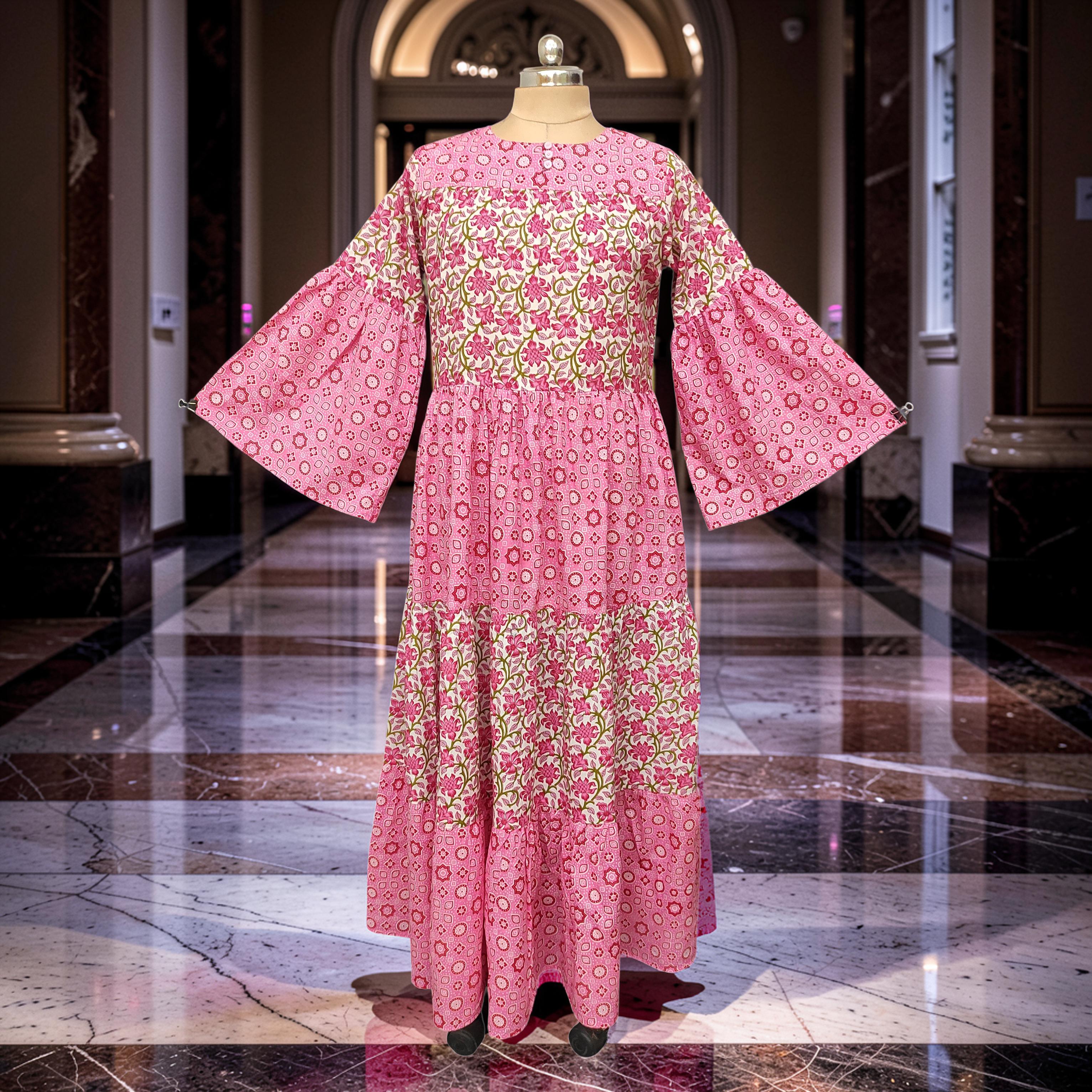 Moon Cotton Dress Jalabiya
