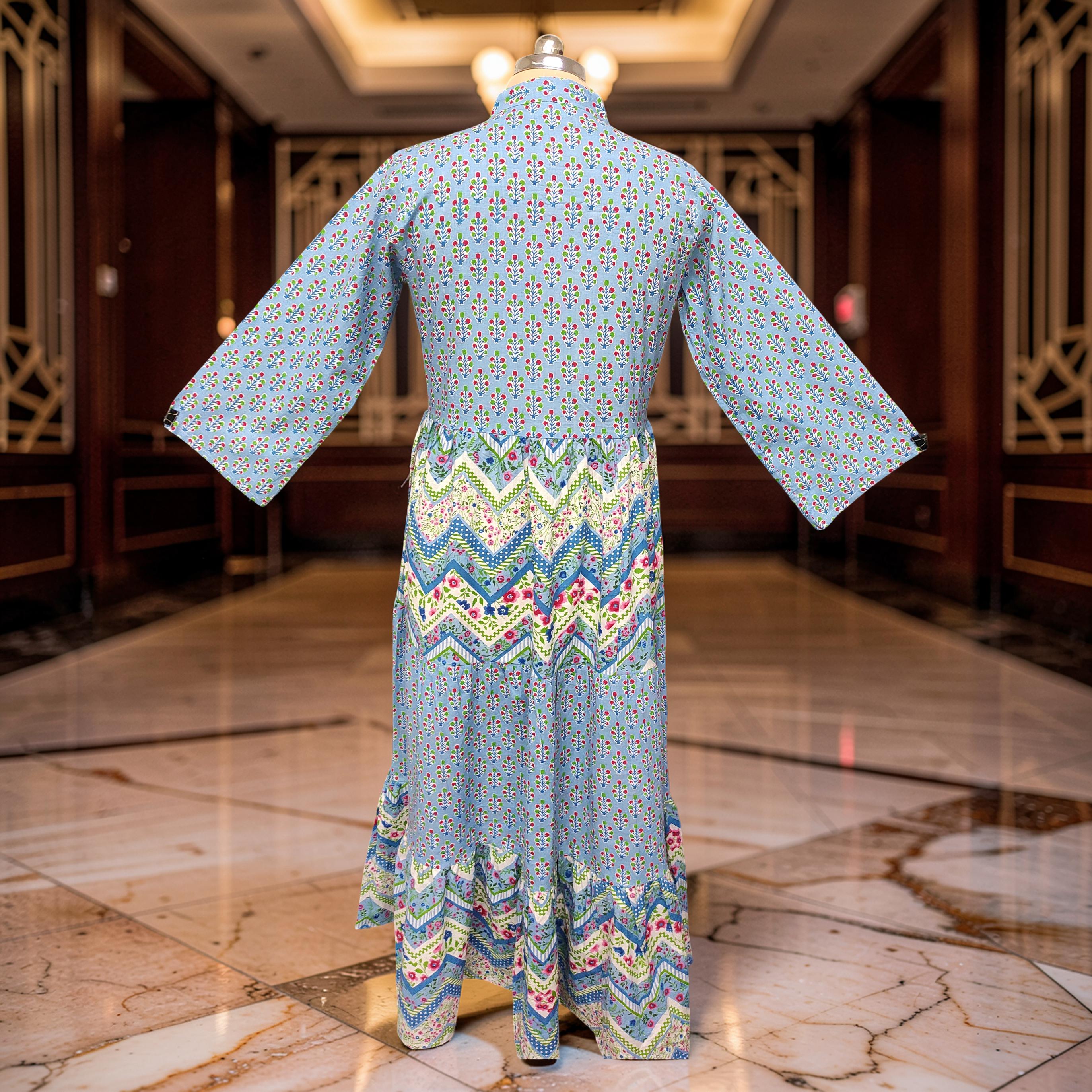 Maldives Cotton Dress Jalabiya
