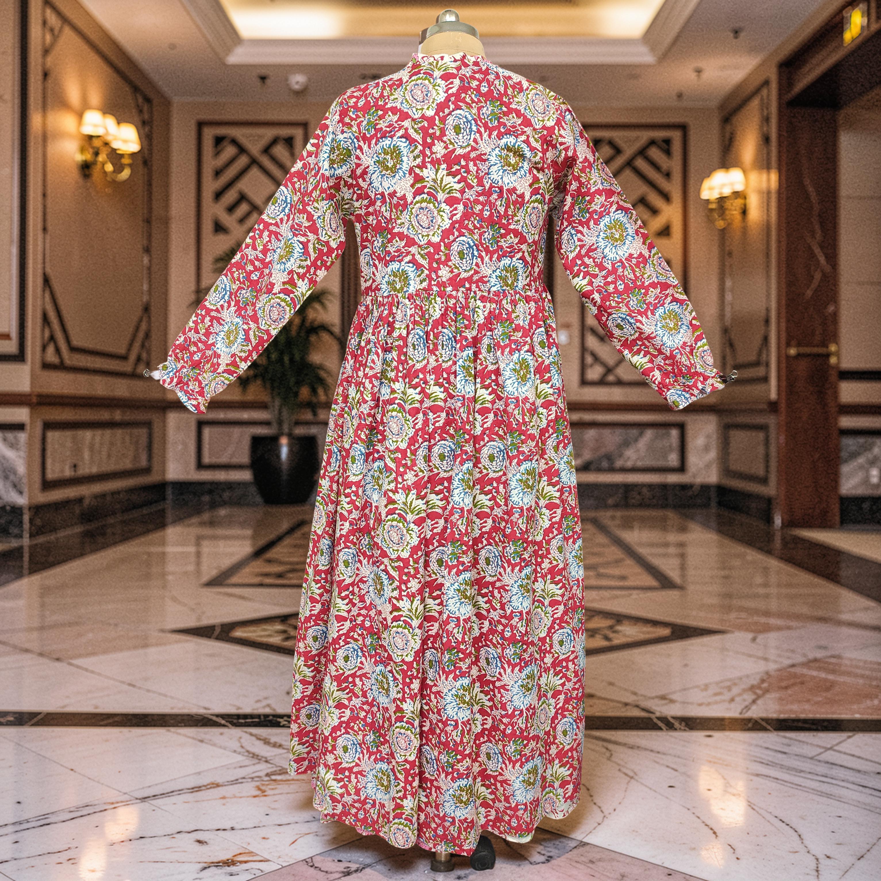 Fahima Cotton Dress Jalabiya 3 Pieces Set