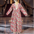 Fahima Cotton Dress Jalabiya 3 Pieces Set