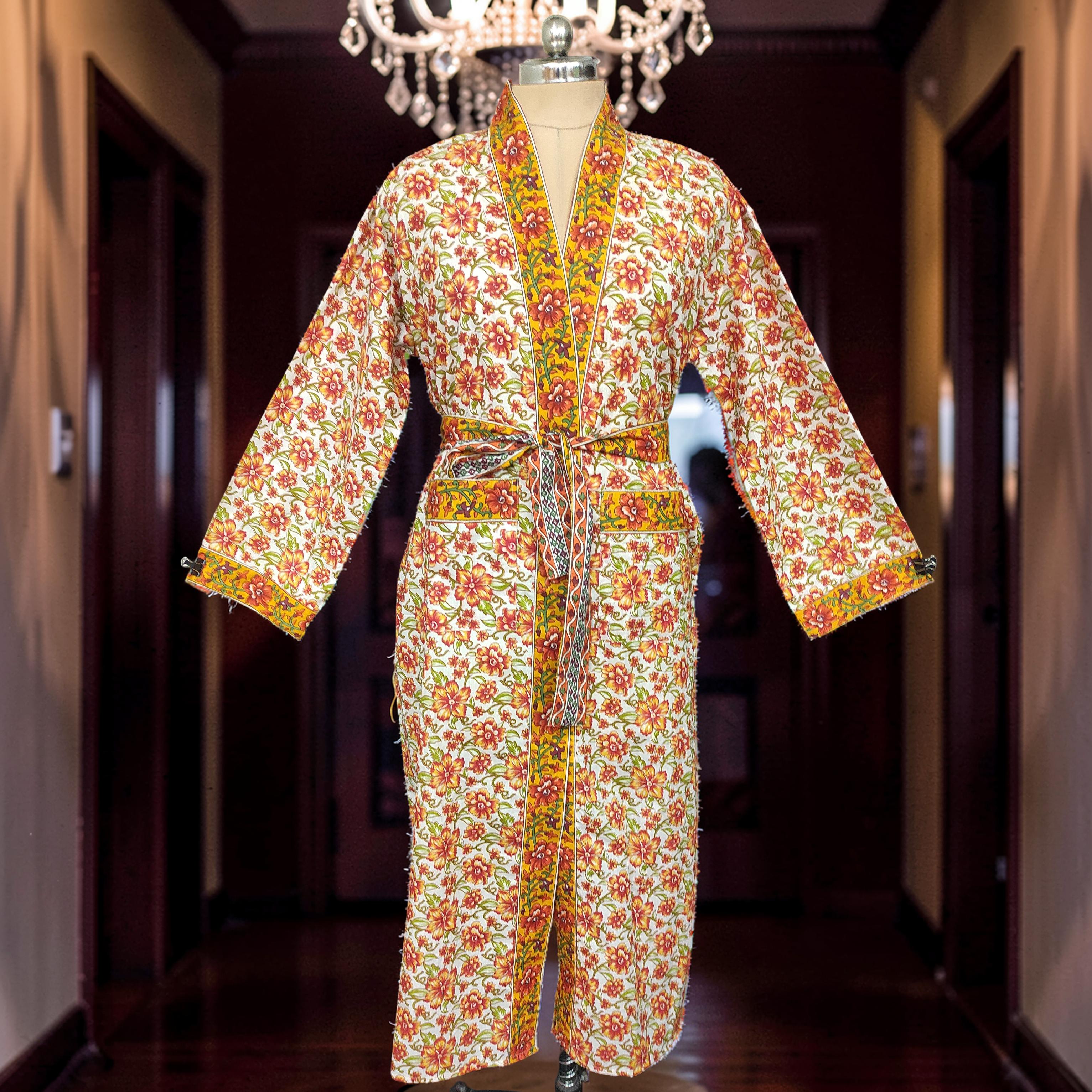 Kimono Cotton Dress Jalabiya