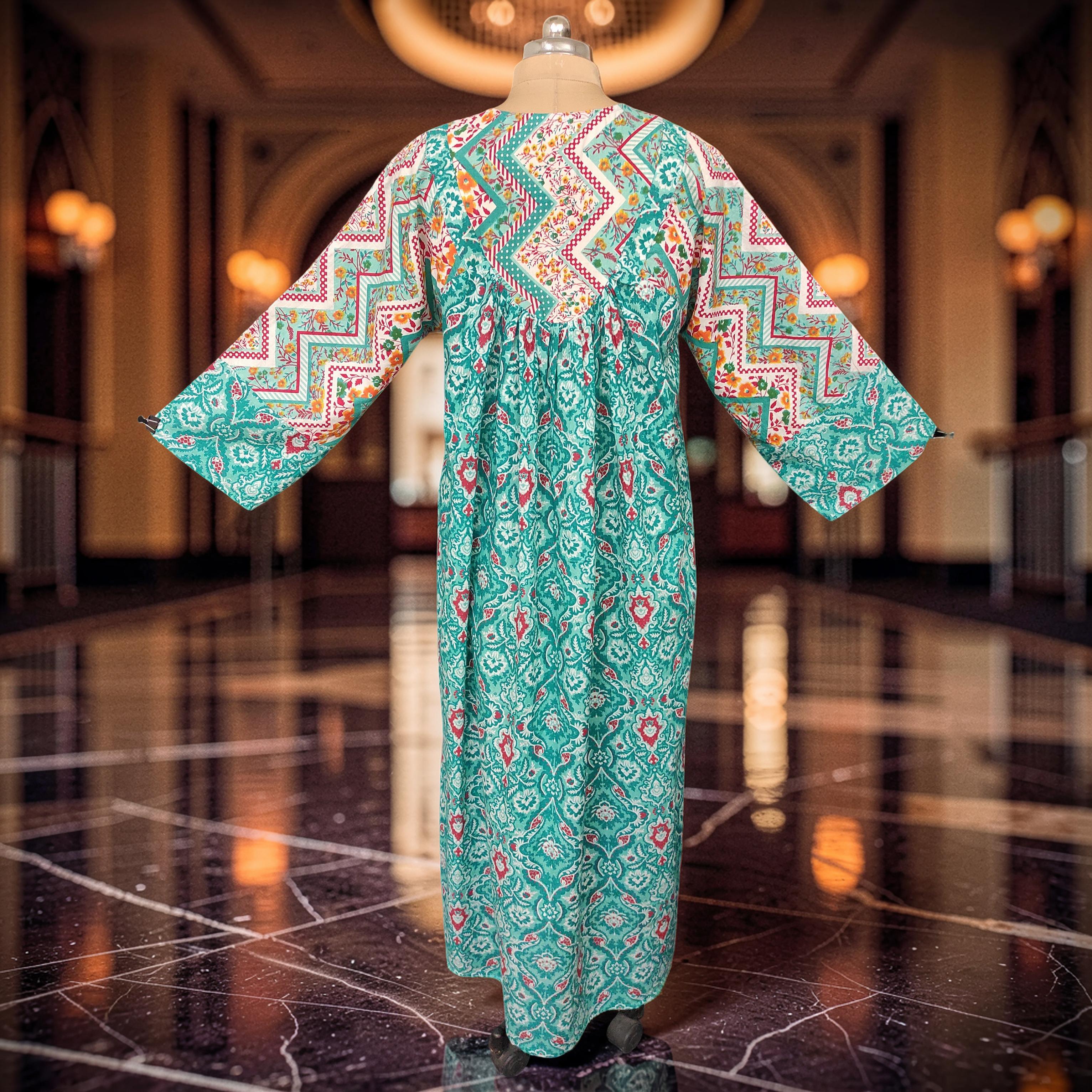 Malkia Cotton Dress Jalabiya