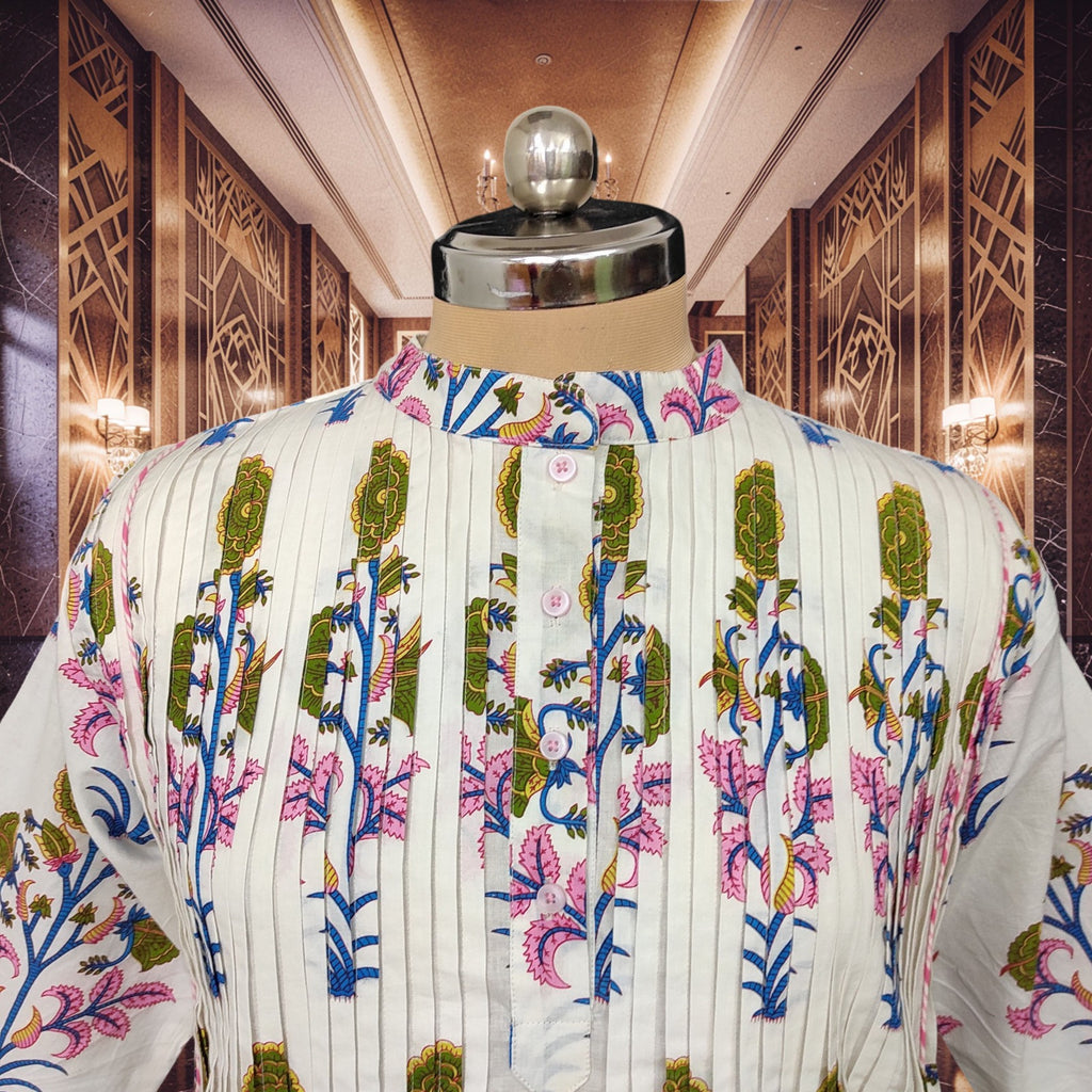 Afra Cotton Dress Jalabiya