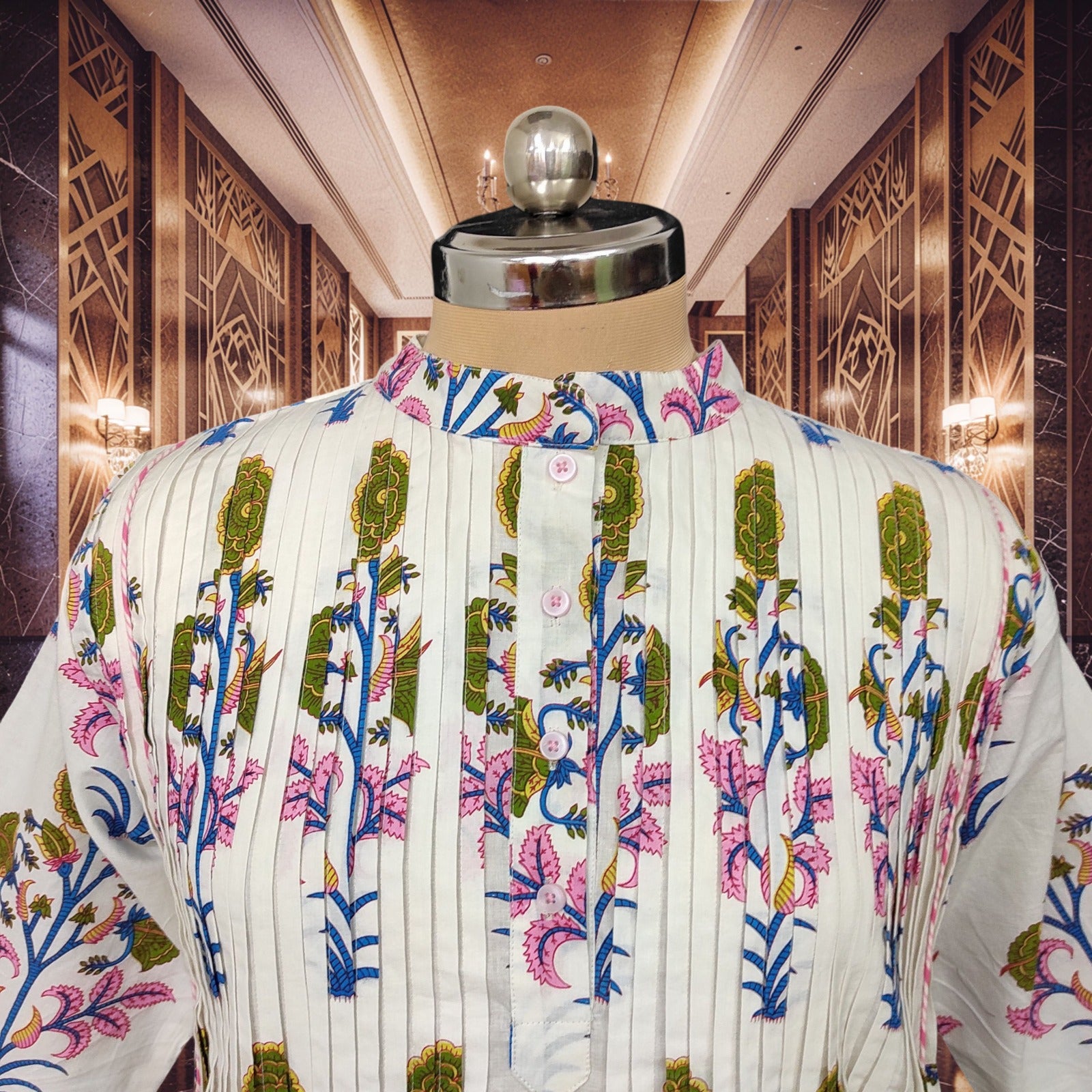 Afra Cotton Dress Jalabiya