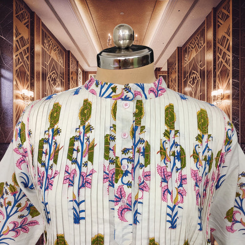 Afra Cotton Dress Jalabiya