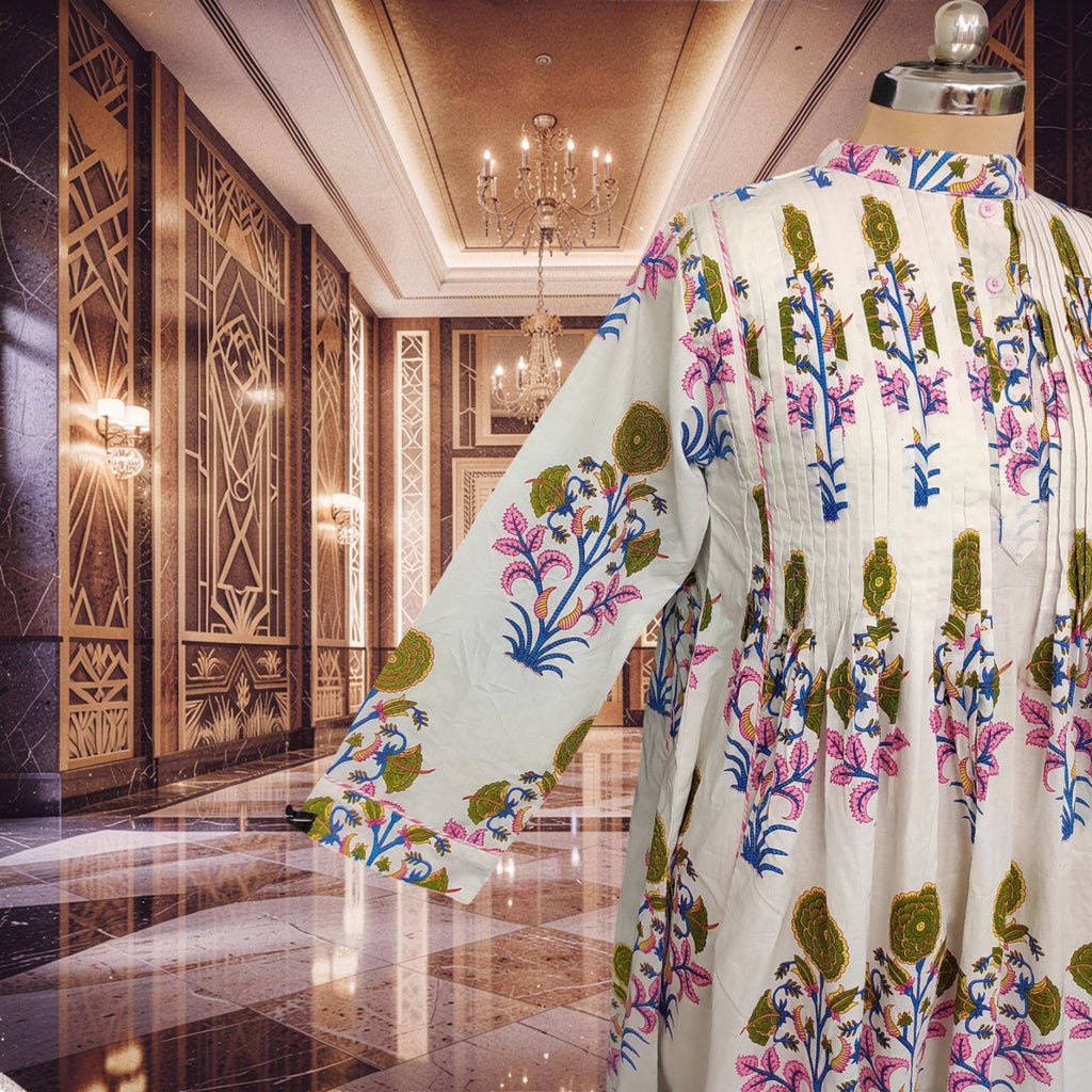 Afra Cotton Dress Jalabiya