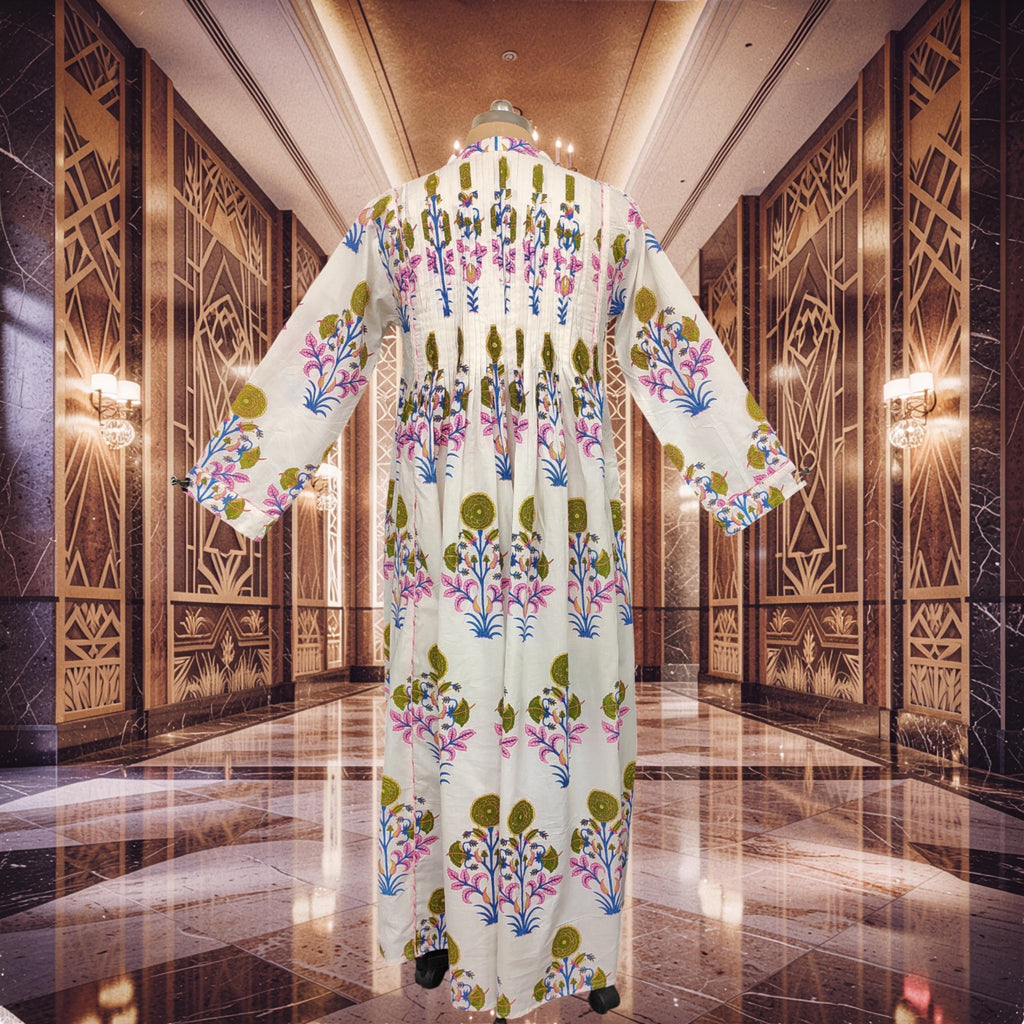 Afra Cotton Dress Jalabiya
