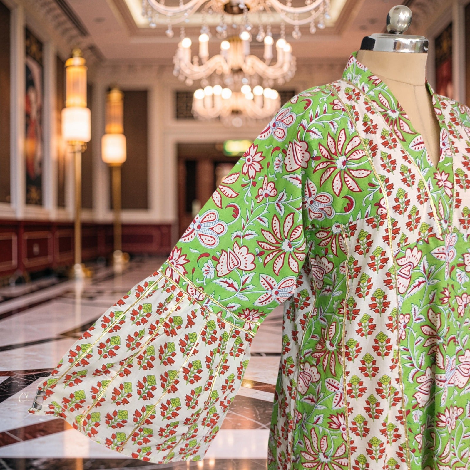ANAIYAH Cotton Dress Jalabiya