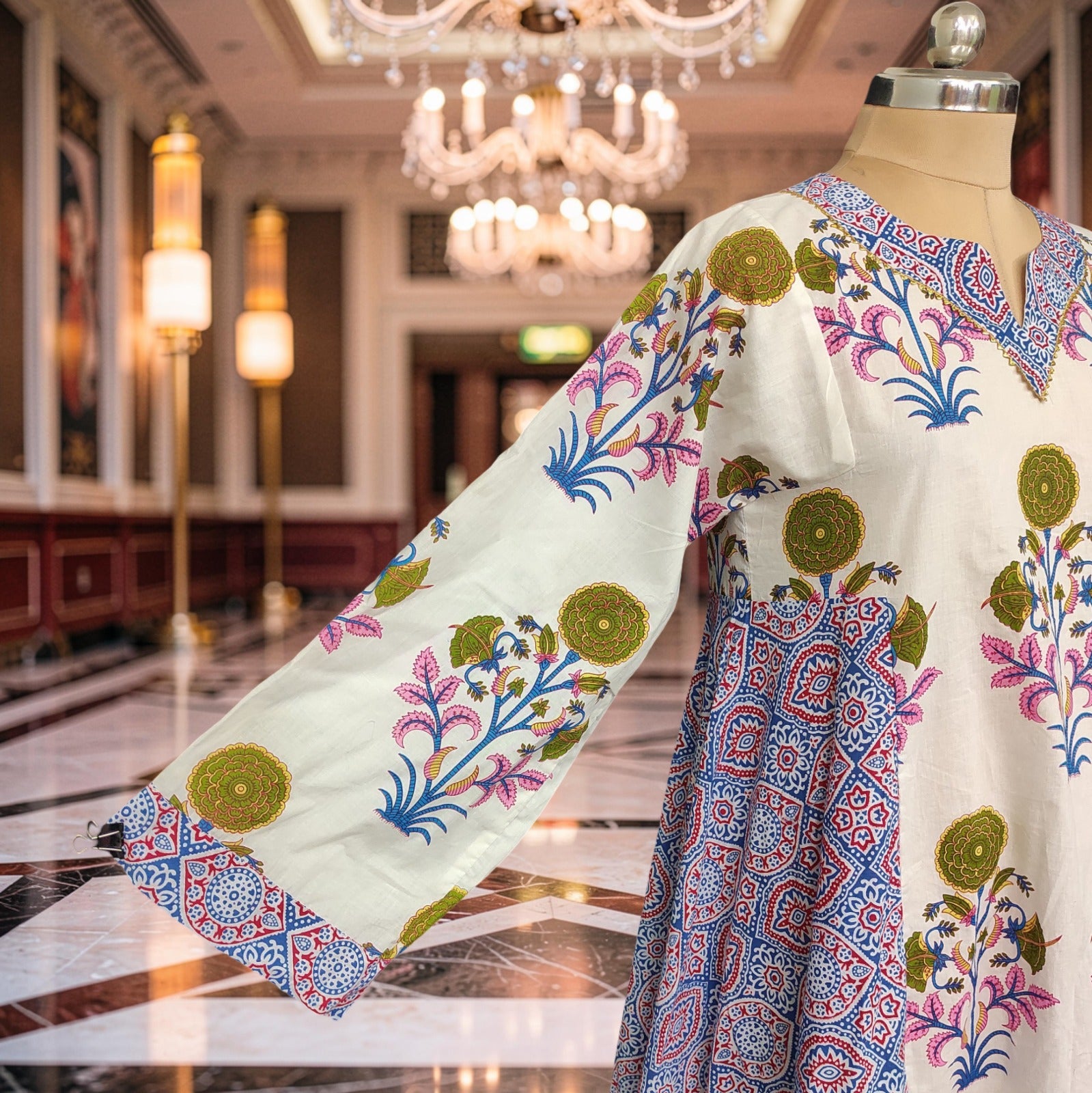 Aroob Cotton Dress Jalabiya