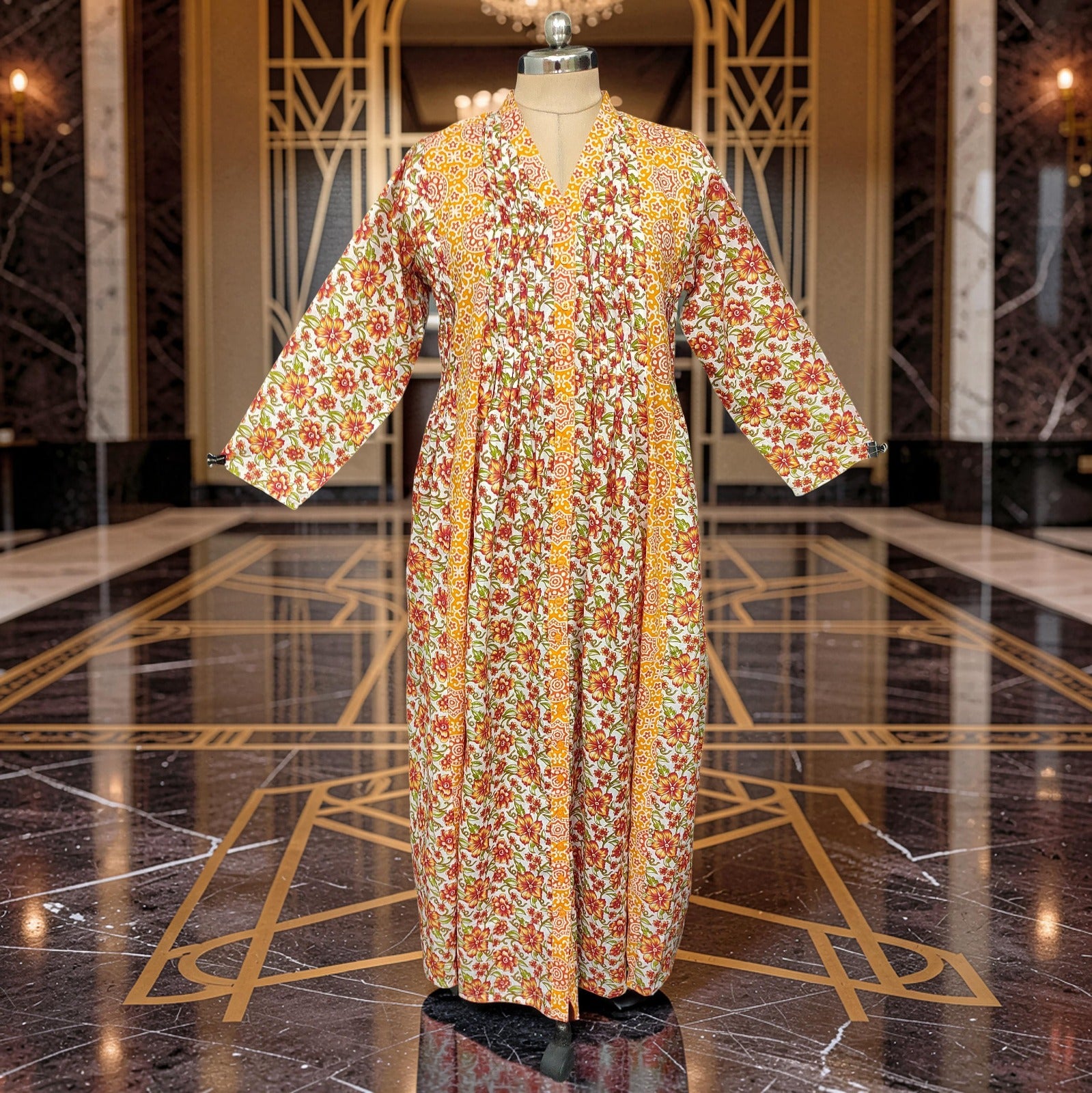 Aqila Cotton Dress Jalabiya
