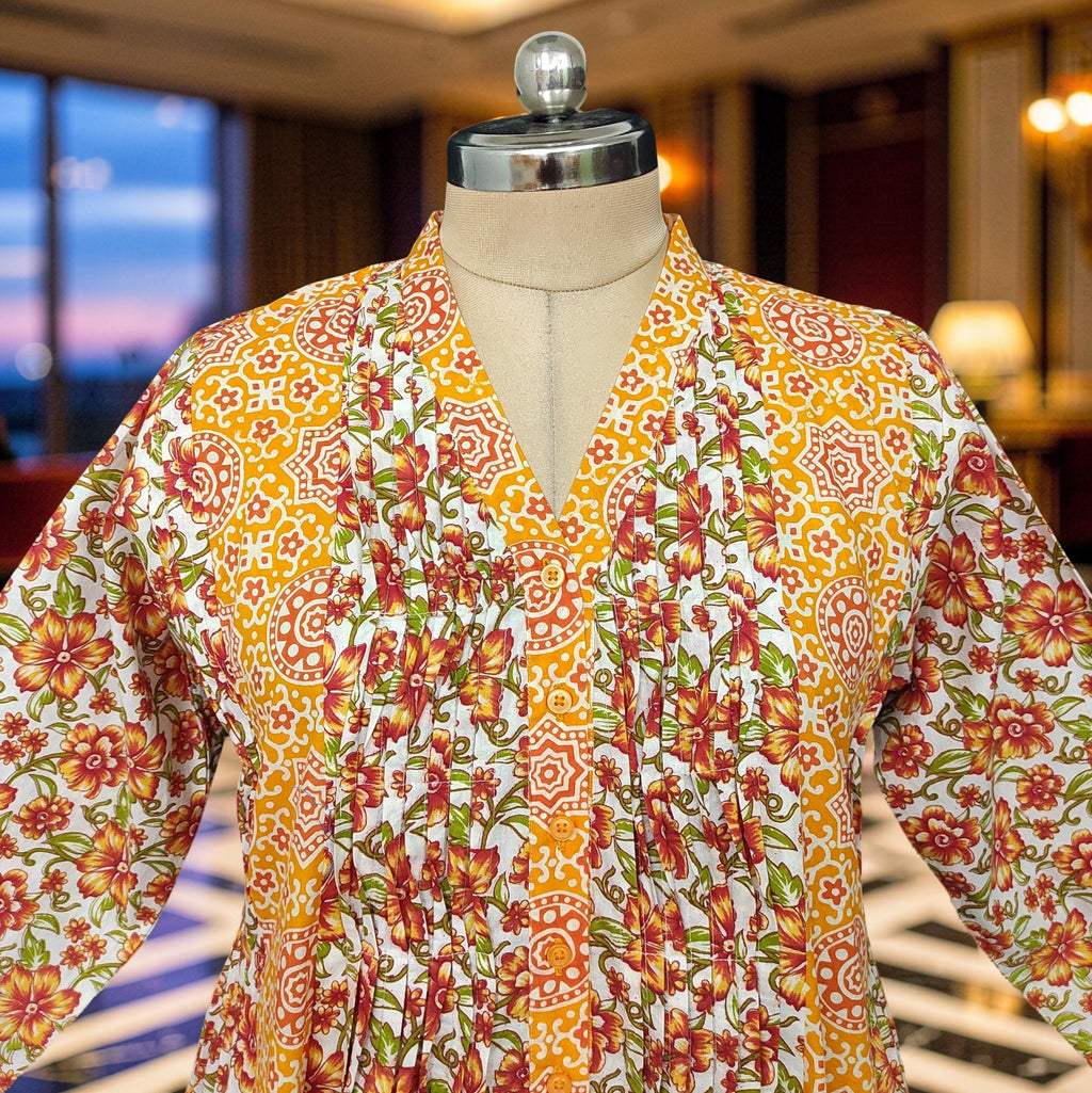 Aqila Cotton Dress Jalabiya