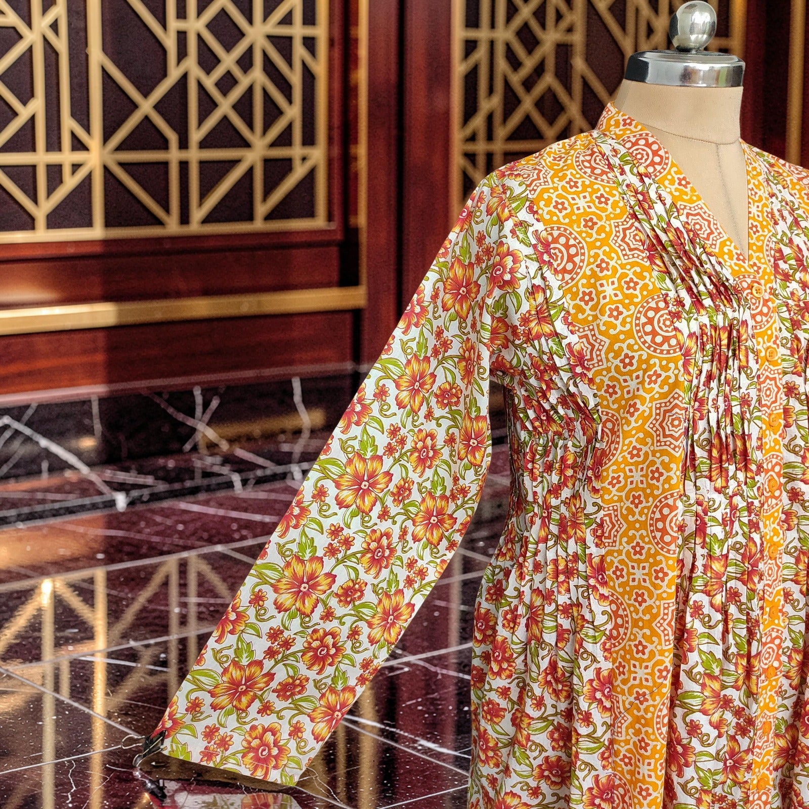 Aqila Cotton Dress Jalabiya