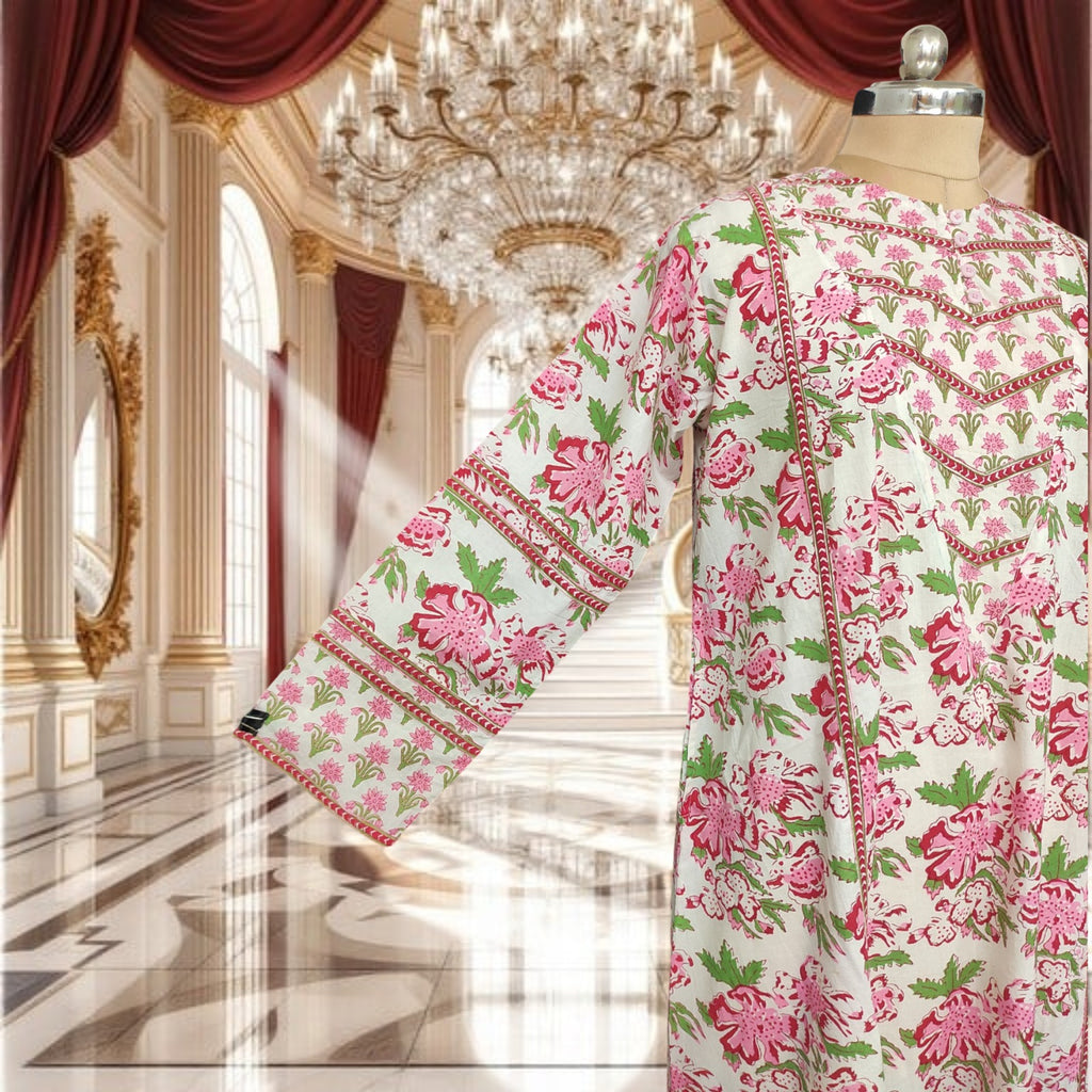 Badriya Cotton Dress Jalabiya