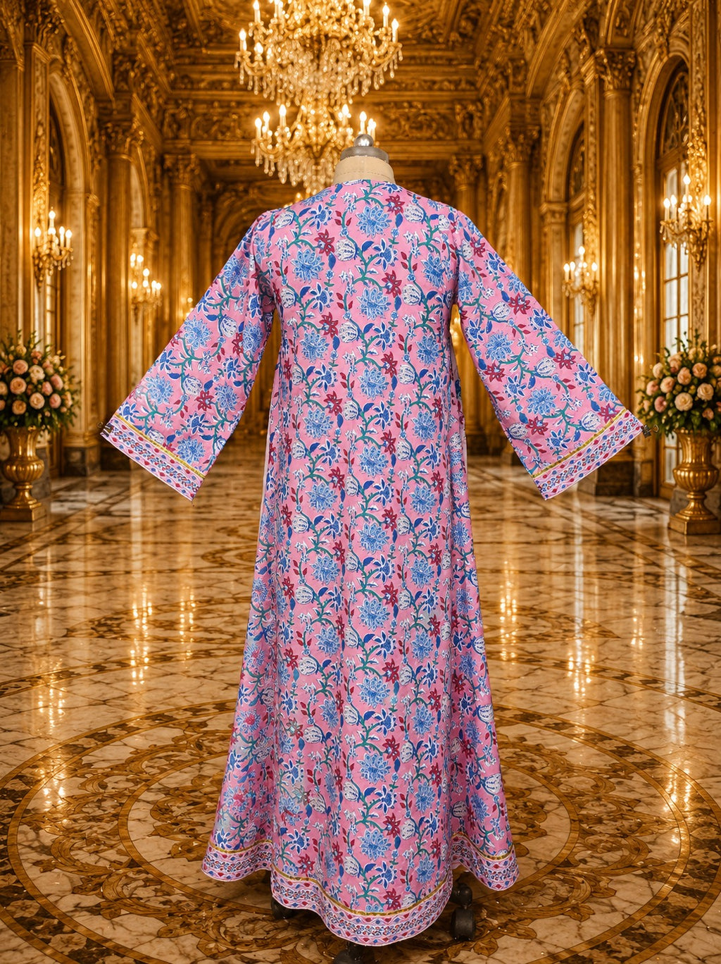 Faika Cotton Dress Jalabiya