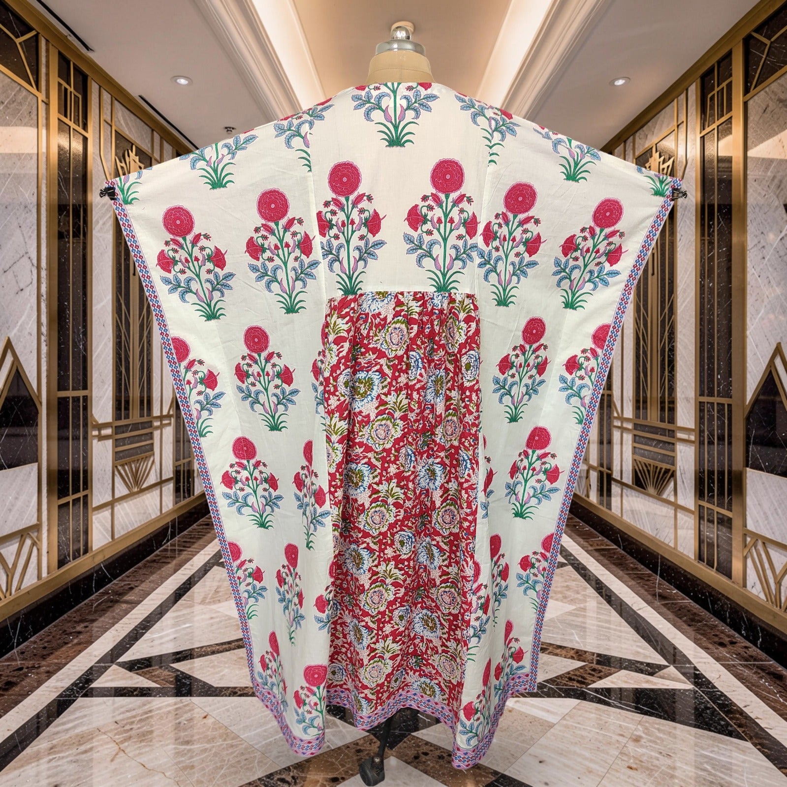 Halia Cotton Dress Jalabiya