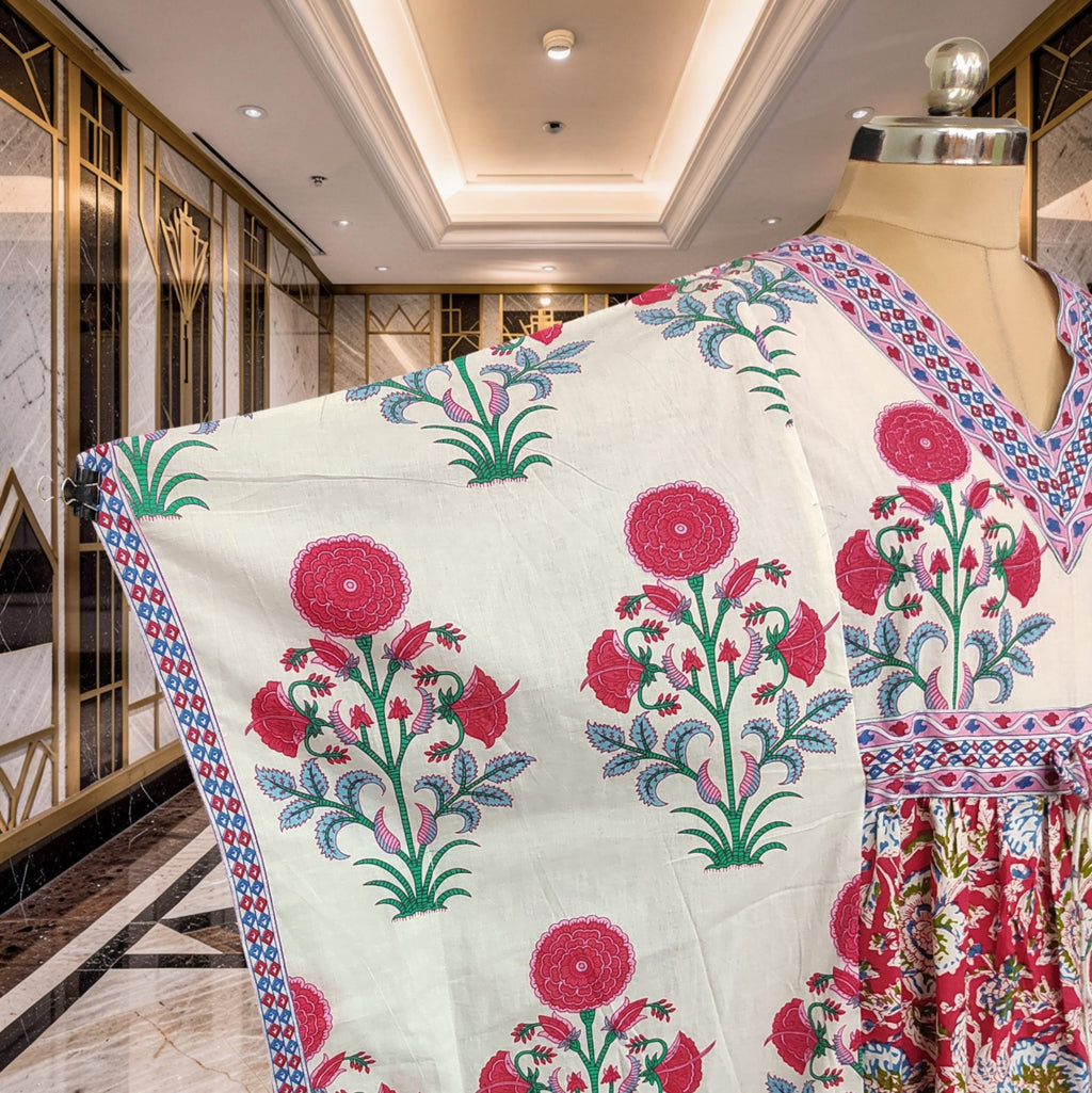 Halia Cotton Dress Jalabiya