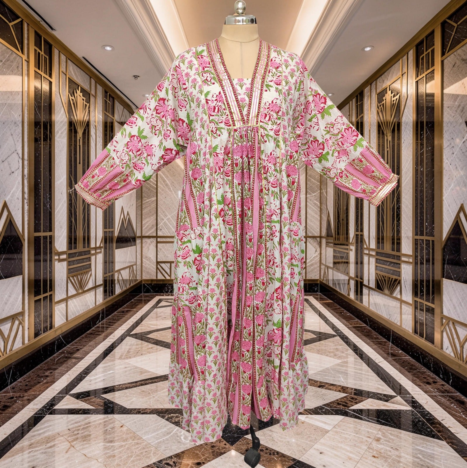 Nawr Cotton Dress Jalabiya