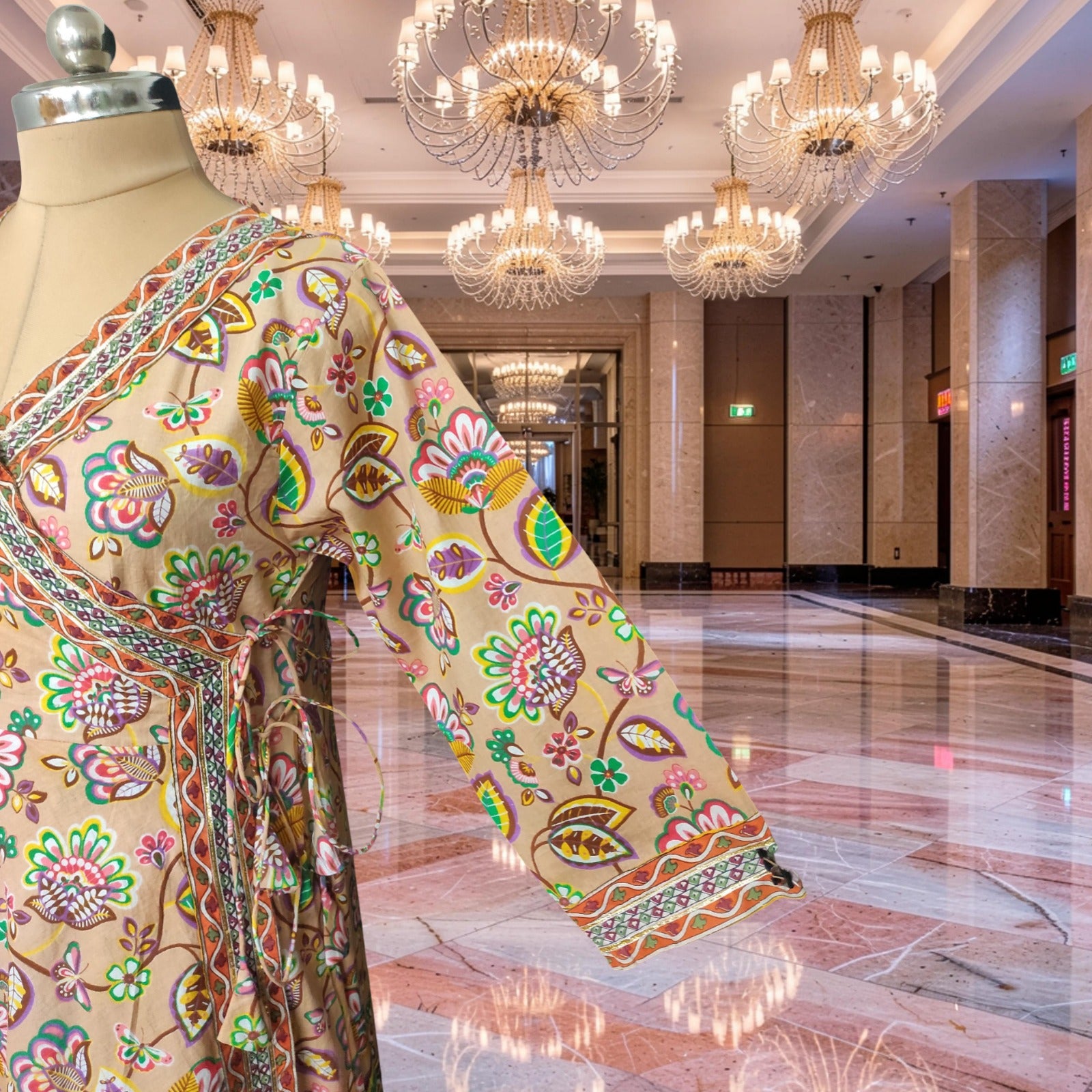 Priam Cotton Dress Jalabiya