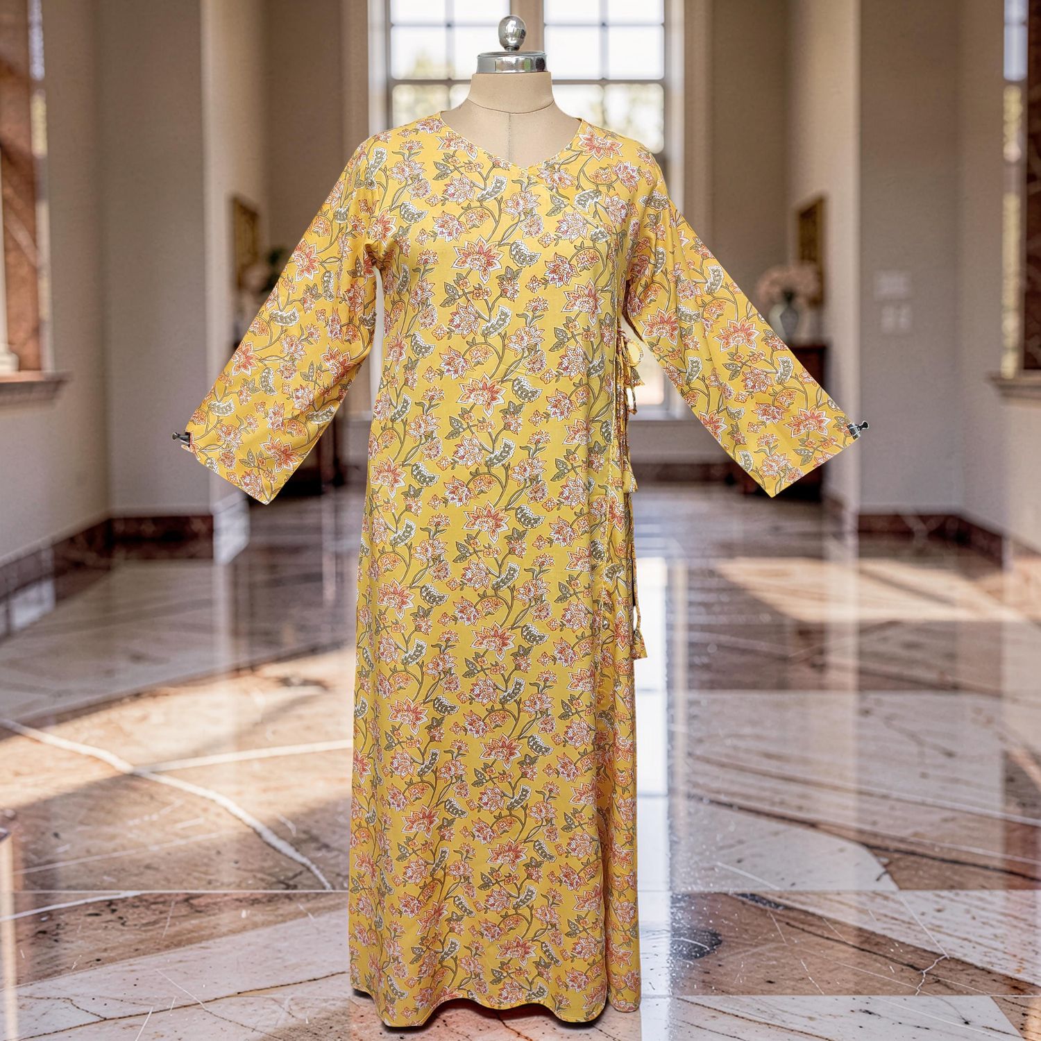 Qifa Cotton Dress Jalabiya
