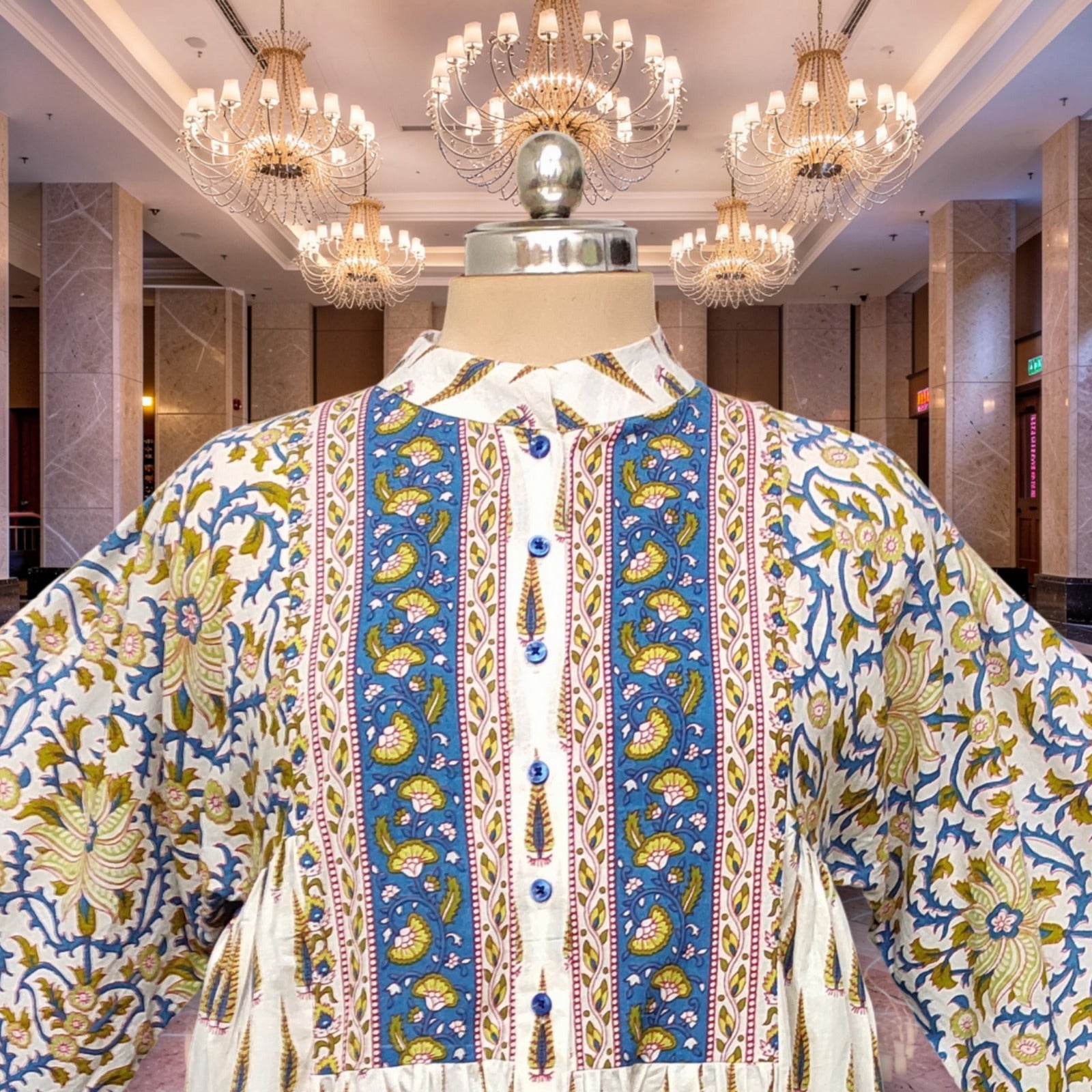 Sahira Cotton Dress Jalabiya
