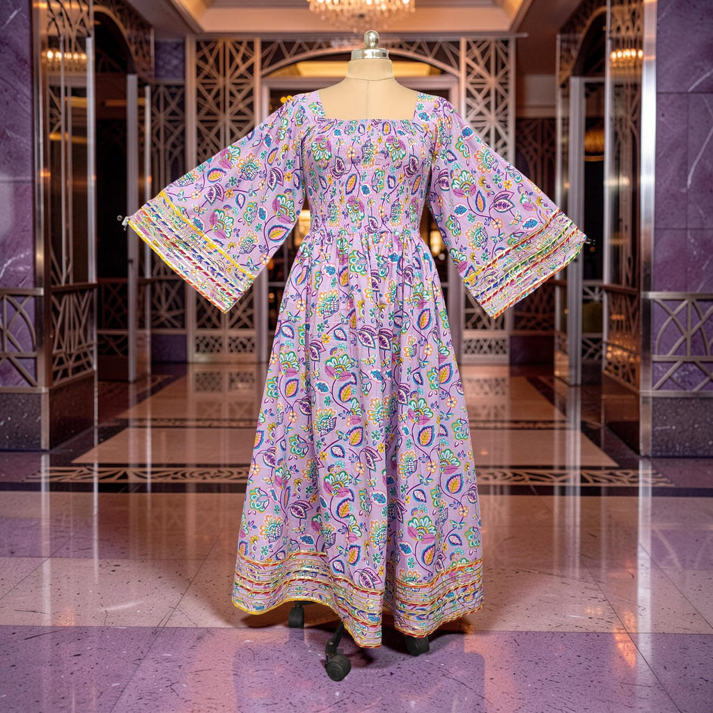 Elzina Cotton Dress Jalabiya