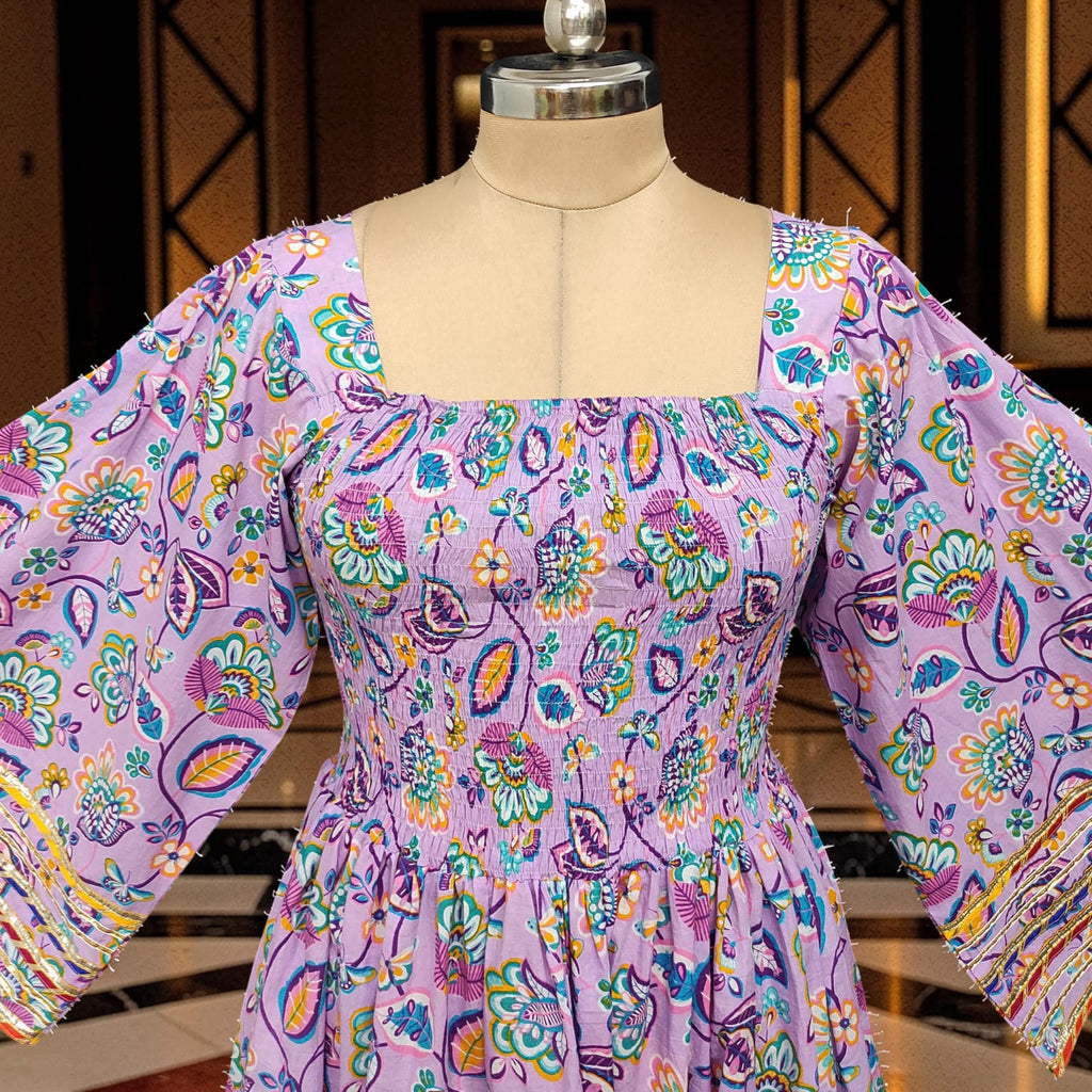 Elzina Cotton Dress Jalabiya