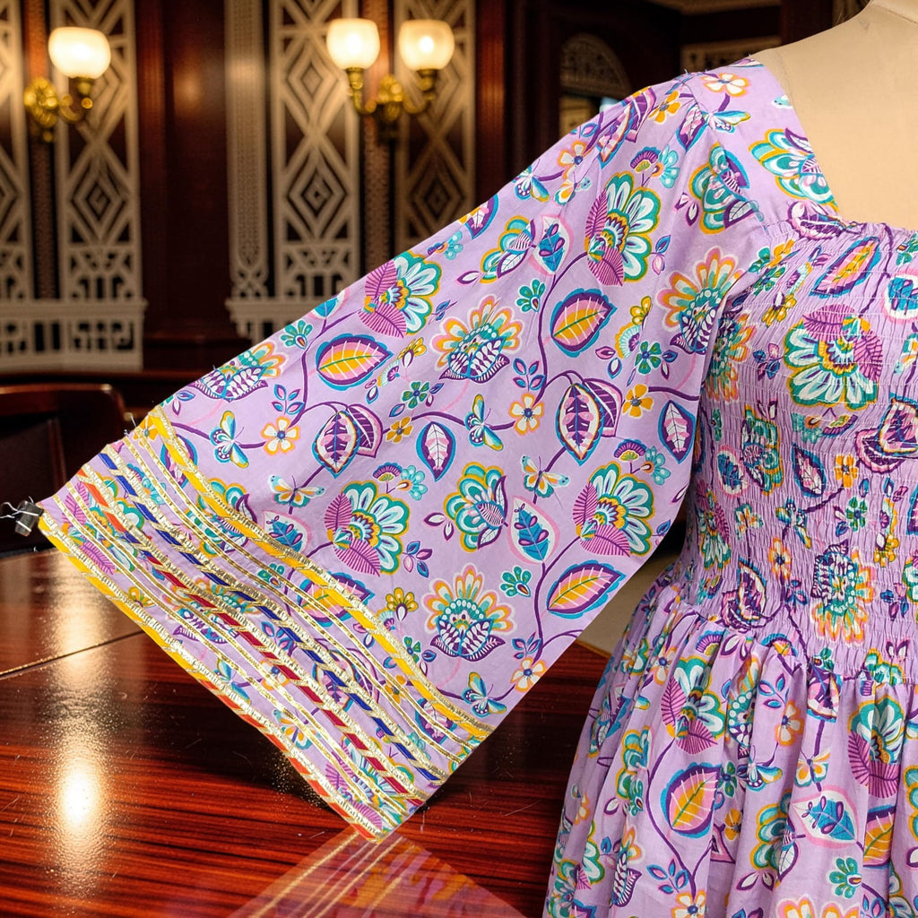 Elzina Cotton Dress Jalabiya